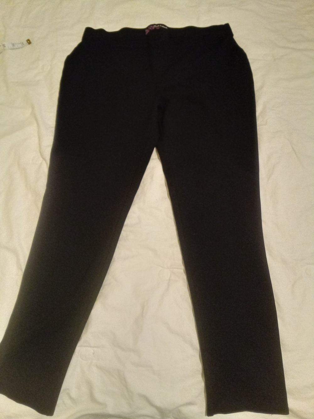 Peck & Peck Black Slim Leggings Sz 14